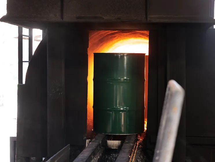 千葉工場 2.焼鈍工程